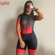 Kafitt-traje profesional de triatlón para mujer, ropa deportiva, informal, para natación, macaquinho 2024 - compra barato
