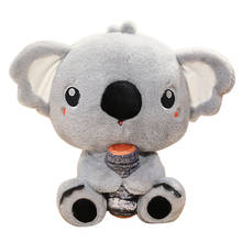 1pc 30cm adorável koala exploração árvore coto brinquedos de pelúcia recheado macio animal coala urso bonecas bonito presente aniversário para crianças bebê 2024 - compre barato