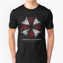 Футболка Umbrella Corporation, новинка, летняя модная повседневная хлопковая Футболка с круглым вырезом Umbrella Corporation Umbrella Corp 2024 - купить недорого