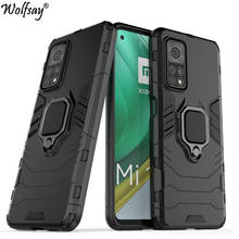 Para xiaomi mi 10t pro 5g caso armadura suporte de sucção magnética capa completa para xiaomi mi 10t pro caso para mi 10t 9 10 11 lite 11tpro 2024 - compre barato