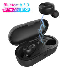 Bluetooth наушники TWS, беспроводные наушники Blutooth 5,0, наушники с громкой связью, спортивные наушники, игровая гарнитура, телефон PK i80 tws 2024 - купить недорого