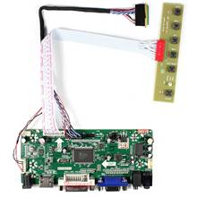 Yqwsyxl placa de controle monitor kit para LP156WH4-TLA1 hdmi + dvi vga lcd led placa controlador driver 2024 - compre barato