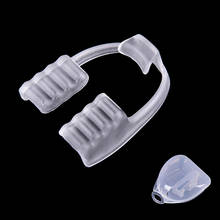 1Pc Silicone Dental Mouth Guard Stop Teeth Grinding Bruxism Eliminate Clenching Sleep Aid for for Boxing Basketball 2024 - buy cheap