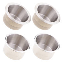 4x Stainless Steel Cup Drink Holder For Car Boat Truck Camper 90x55mm & 85x55mm 2024 - buy cheap