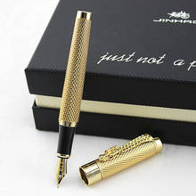 Luxury Brand Business Writing Fountain Pen Jinhao 1200 Eastern Dragon Design Metal Ink Pens School Office Stationery Supplies 2024 - buy cheap