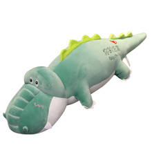 Nova simulação crocodilo brinquedos de pelúcia pelúcia animais macios pelúcia almofada travesseiro boneca decoração para casa presente para crianças 2024 - compre barato