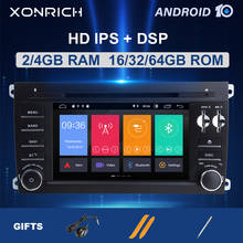2Din DSP Android10 Car DVD Multimedia Player For Porsche Cayenne GTS 2003-2010 GPS Navigation Audio Stereo Head Unit Carplay RDS 2024 - buy cheap