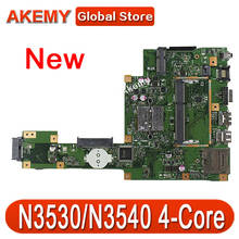 New!AK X553MA Laptop motherboard for ASUS X553MA X553M A553MA D553M F553MA K553M Test original mainboard N3530/N3540 4-Core CPU 2024 - buy cheap