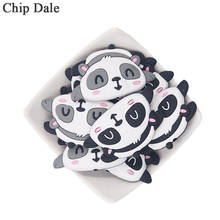 Chip Dale 20pcs Animal Silicone Teether Beads Baby Panda Neckla Pendant Food Grade Baby Teething Chew Charms Silicone Beads 2024 - buy cheap