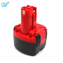 C&P Replacement for BOSch 7.2A 2.5Ah 3.0Ah 3.3Ah Ni-MH 2607335437 2607335587 BH-744,B-8308 GSR7.2-1 GSR7.2-2 power tool battery 2024 - buy cheap