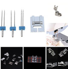 1PCS Presser Foot Feet Kit Set Hem Foot Spare Parts For Brother Singer Janome Domestic Sewing Machine Accessories 2024 - buy cheap