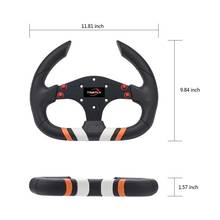 Universal Car Steering Wheel Aluminum Sports Drifting Wheel 350mm/14inch Auto Steering Wheel 2024 - buy cheap