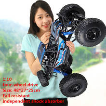 NEW Large Off-Road Vehicle  4WD 2.4G 1:10 Climbing Big Car High Speed Racing Boy Charging Toy Car Independent Shock Absorber 2024 - buy cheap