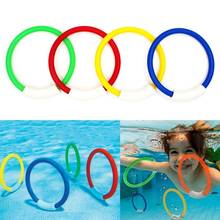 4 Pcs/Set Swimming Diving Rings Underwater Swimming Sinking Rings Pool Rings For Kid Toy Children R5B7 2024 - buy cheap