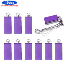 10pcs /lot Micro Usb Flash Drive Personalizzabile Logo portable Metal Pendrive 16gb 32gb 8gb 4gb Photo Stick free shipping gifts 2024 - buy cheap