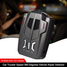 V9 Car Anti Radars Police Speed Radar Detector Radar Speed Detector Voice Alert Warning 16 Band Auto LED Display Russian Version 2024 - buy cheap