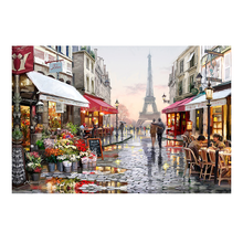 LZAIQIZG-pintura de diamantes 5D, punto de cruz, París, calle, mosaico, bordado de diamantes, kits de diamantes de imitación 2024 - compra barato