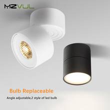 Downlight-led luz de poupança de energia montagem no teto iluminação fonte de luz substituível ângulo ajustável 7w para exposição de cozinha