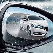 Película adesiva para espelho retrovisor de carro, adesivo transparente à prova de chuva e nevoeiro para proteção automotiva, 2 peças 2024 - compre barato