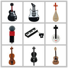 Musical Instruments Pendrive 128GB Pen Drive 64GB Creative Cartoon Guitar Violin Usb Flash Drive Gift USB 2.0 Usb Memory Stick 2024 - buy cheap