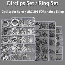 Circlips for Holes / Circlips for Shafts / E Ring Combination Set Clamp Spring  Split Washer C-type E-type Circlip Plier Set 2024 - buy cheap