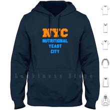 Nutritional Yeast City Hoodies Long Sleeve Based Blue Building City Cityscape Food Foodie Foods Health Healthy 2024 - buy cheap