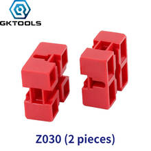 GKTOOLS, 2 Pieces/lot, 50*50*25mm Red Plastic Central Block, middle block, Z030 2024 - buy cheap