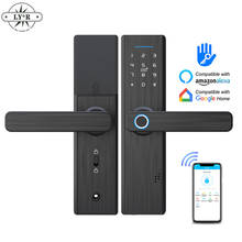 Electronic Security Intelligent Bluetooth Application Digital Code IC Card Biometric Fingerprint Door Lock (Domestic) 2024 - buy cheap
