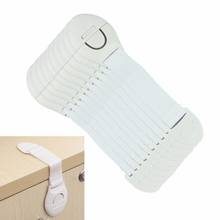 50pcs/Lot Baby Safety Drawer Locks Infant Door Cabinet Newly Design Finger Protection Of Children Protector 2024 - buy cheap