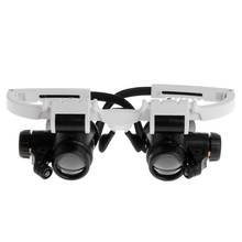 8X 23X Headband Magnifier with LED Light Head Mounted Magnifying Glass Lens 2024 - buy cheap