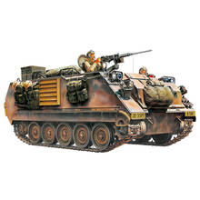 Tamiya-kit de montagem de tanque para adultos, modelo 35265 1/35 eua m113a2, protetor de pessoal blindado, versão deserto, coleção diy 2024 - compre barato