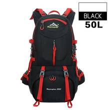 50L 5 colors Outdoor Sports Mountaineering Backpack Camping Hiking Trekking Rucksack Travel Waterproof Cover Bike Bags 2024 - buy cheap