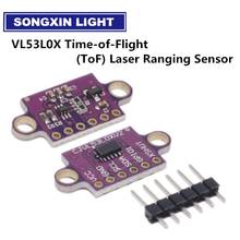 Vl53l0x tempo-de-voo (tof) laser variando sensor breakout 940nm GY-VL53L0XV2 módulo de distância a laser i2c iic 2024 - compre barato