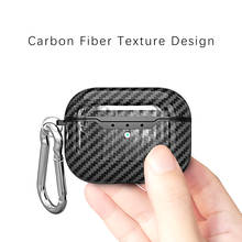 Sports Case For Airpods Pro Carbon Fiber Box Bluetooth Wireless Earphone Bag With Charging Bag For Airpods Pro Man Cover 2024 - buy cheap