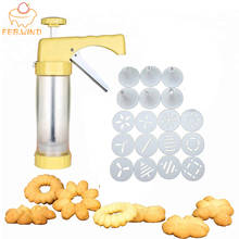 Pastry Tools Cookie Press Decorating Tip Sets for Biscuit Cake Decoration Cookie Stamps Maker Cutter with 6 Nozzles 16 Molds 011 2024 - buy cheap