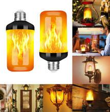 3W E27 E26 B22 LED Light Torch Fire Lamp Flame Effect Light Bulb Flickering Emulation Bulb 4 Model AC 85-265V 2024 - buy cheap