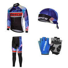 Mieyco-Conjunto de ropa de Ciclismo de equipo profesional para hombre, Jersey de manga larga para bicicleta de montaña, accesorios para ciclismo de montaña, Primavera, 2020 2024 - compra barato