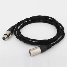 YTER 4-Pin XLR (Balance) Male to 4-Pin XLR (Balance) Female/Headphone /Audio Extension Cable 2024 - buy cheap