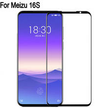 2PCS Full Curved Screen Protector For Mei Zu 16S Full Cover Tempered Glass For Mei Zu16S Protective Flim meizu16s 2024 - buy cheap