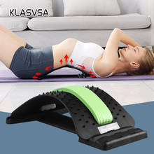 KLASVSA Back Stretcher Massager Neck Waist Pain Relief Magic Support Massage Home Muscle Stimulator Relaxation Fitness Equipment 2024 - buy cheap