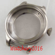 55mm Big Stainless Brushed Watch Case Fit 6497 6498 ST3600 Movement 2024 - compre barato