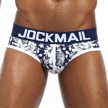 JOCKMAIL Brand Mens Underwear Briefs sexy sexy panties calzoncillos hombre slips Cotton Men Bikini Brief cuecas Gay Underwear 2024 - buy cheap