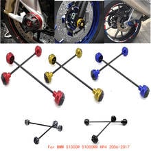 For BMW S1000RR S1000R S1000 R 2010-2017 HP4 Motorcycle Front&Rear Axle Fork Crash Sliders Wheel Protector Falling Protection 2024 - buy cheap