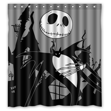 Special Offer Custom Nightmare Before Christmas Waterproof Shower Curtain 2024 - buy cheap