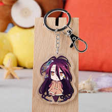 COSANER GAME NO LIFE Fashion Anime Acrylic Key Chains Cartoon Keyring Keychain Pendant Keyholder Unisex Birthday Gift 2024 - buy cheap