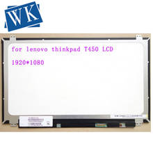 14.0" Laptop Matrix for lenovo thinkpad T450 20BU series FHD IPS Screen upgrade LCD Screen 30 pins FHD IPS Panel Replacement 2024 - buy cheap