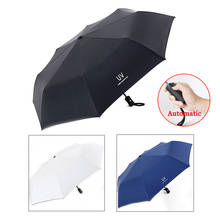 Автоматический складной зонт с защитой от УФ-лучей, водонепроницаемый Зонт с 8 костями 2024 - купить недорого