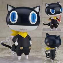 Japanese Anime Game Persona 5 P5 morgana MONA Morgana 793# Q Version Black Cat PVC Action Figure Collectible Model Toys New 10CM 2024 - buy cheap