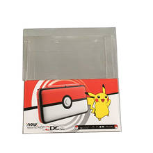 Caja de exhibición transparente para Pokemon, caja protectora de almacenamiento para New 2dsll JP, edición limitada, lote de 10 piezas 2024 - compra barato