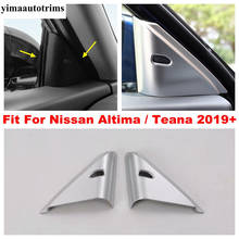 Cubierta triangular para ventana Interior de coche, embellecedor de ABS mate, accesorios de decoración para Nissan Altima / Teana 2019 - 2021 2024 - compra barato